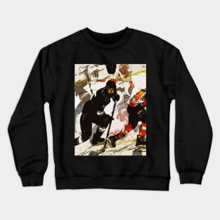 Wipe Out - Hockey Players Crewneck Sweatshirt